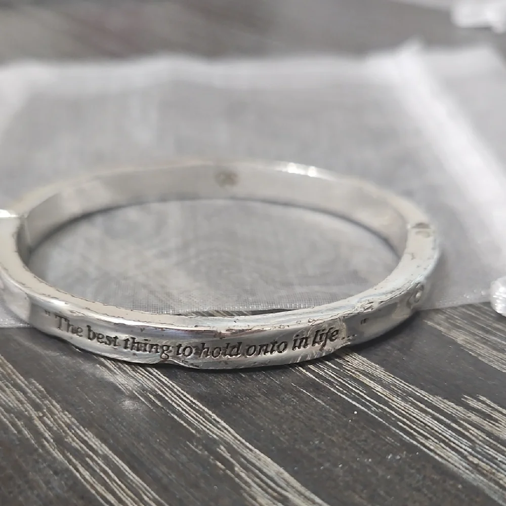 Brighton Silver Hinged Bracelet